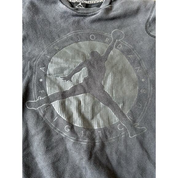 VTG AIR Jordan Nike XXL Sweat Shirt Flight Club Logo 2XL TTG Gym Skater Punk Y2K - Picture 5 of 8